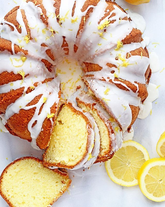 Lemon Pound Cake from Grandbaby Cakes