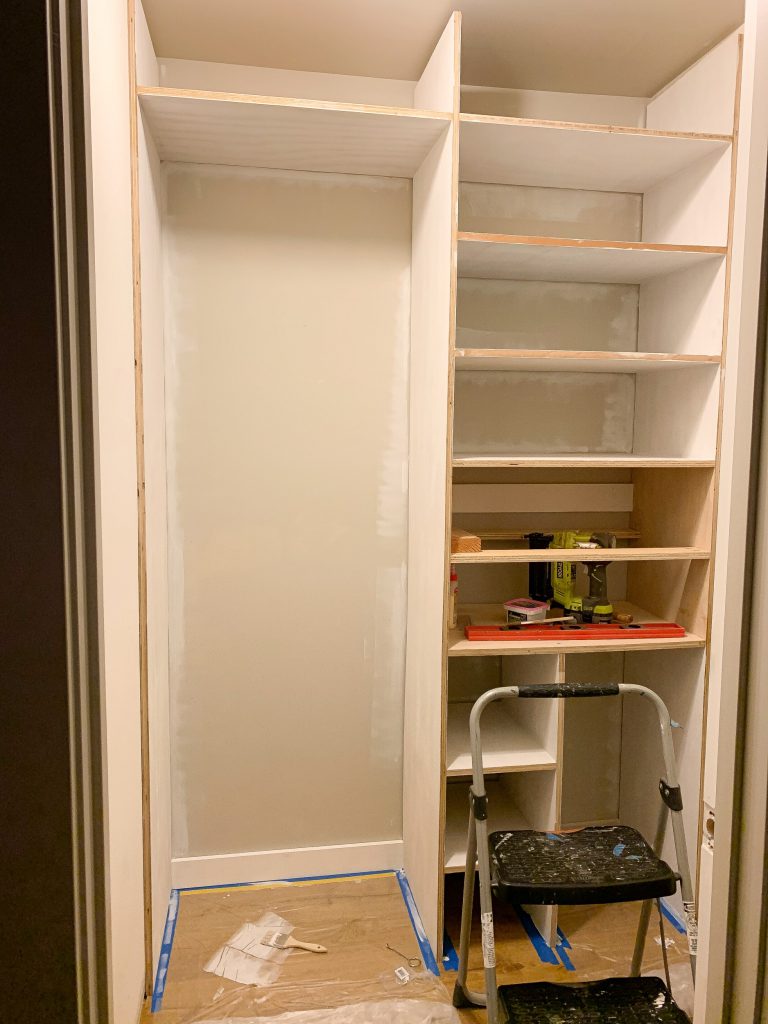 DIY Custom Closet Shelving (for deep closets) - Home Made by Carmona