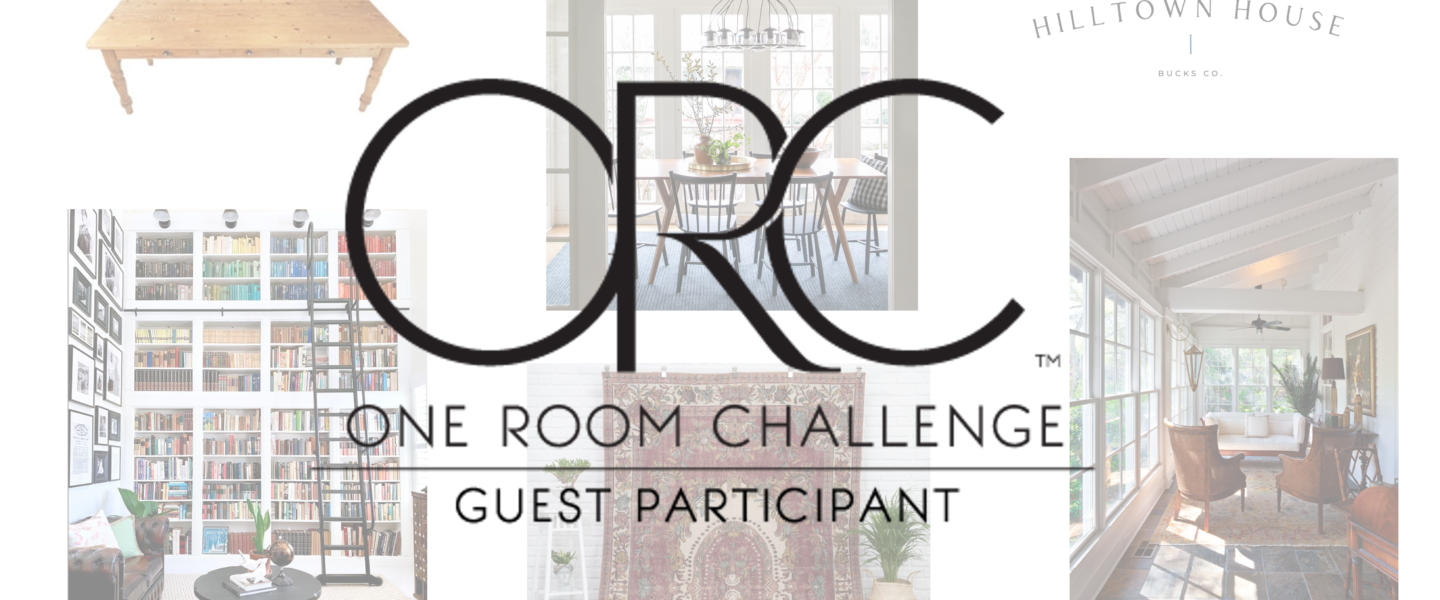 One Room Challenge Week One – Here Comes the Sun(room)
