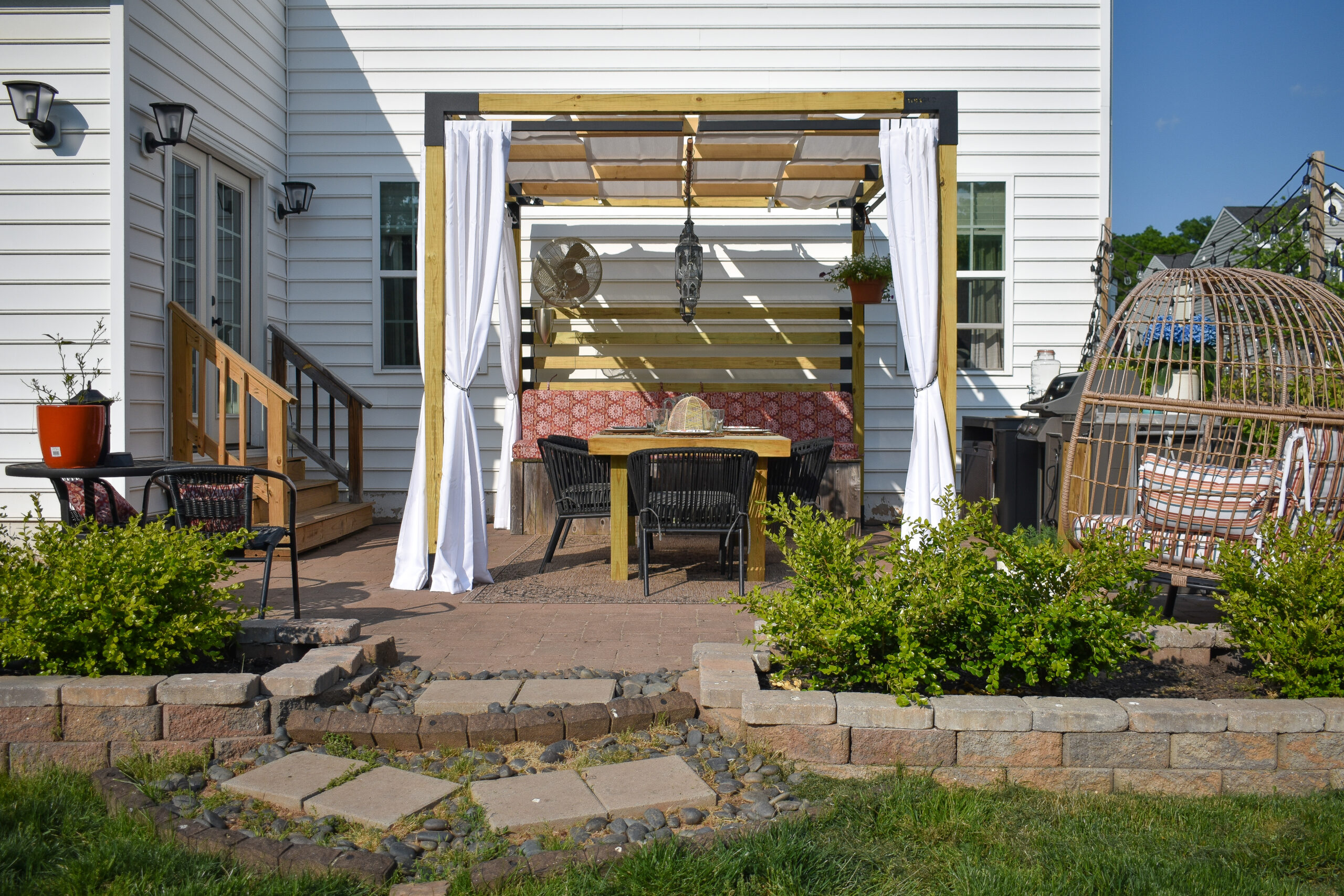 One Room Challenge – Backyard Patio REVEAL